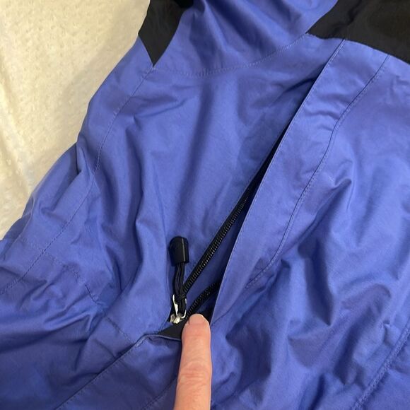 The North Face HyVent Mountain Jacket Purple Black Women’s LARGE - Picture 3 of 14